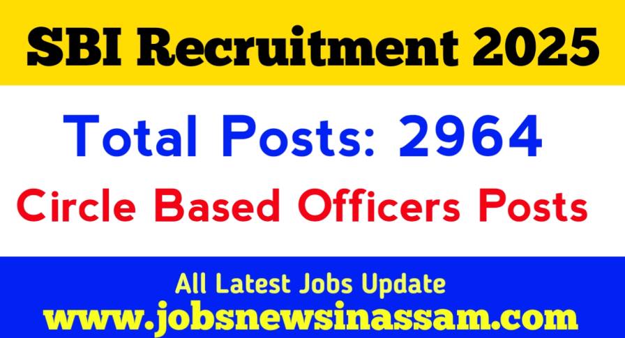 SBI Circle Based Officers Recruitment 2025